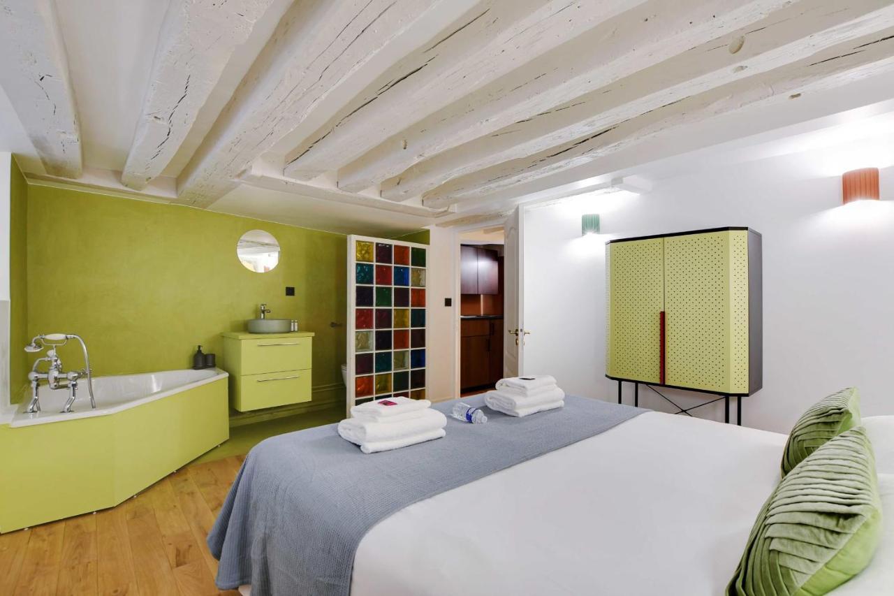 Joyful Apartment - 2Br-6P - Louvre-Rivoli París Exterior foto